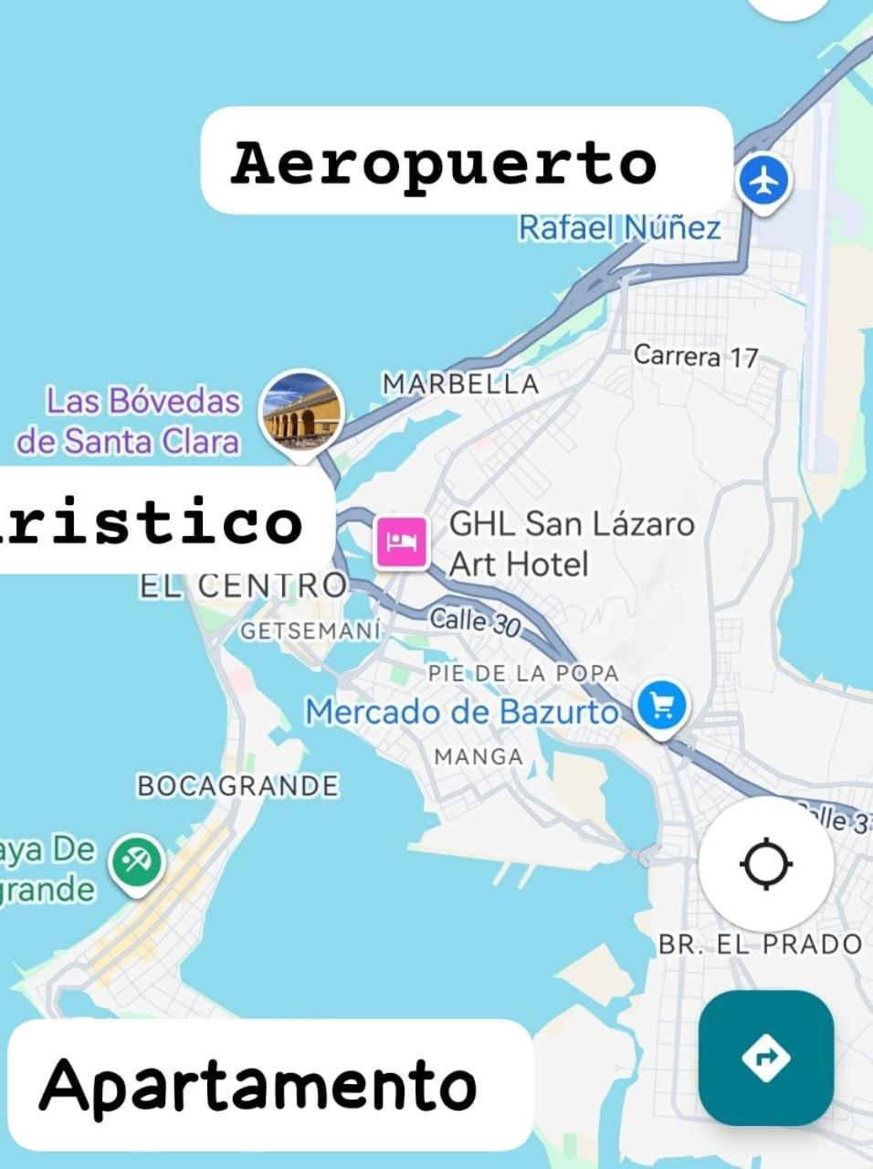 Apartamento Cerca A Bocagrande *